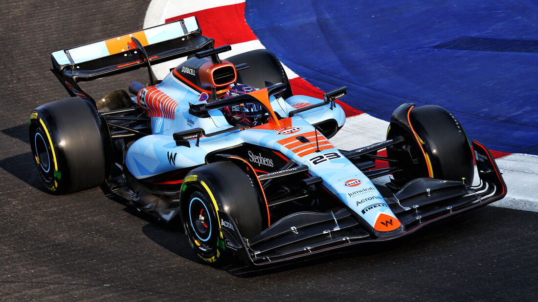 Alexander Albon - Williams - Formel 1 - GP Singapur - Freitag - 15.9.2023