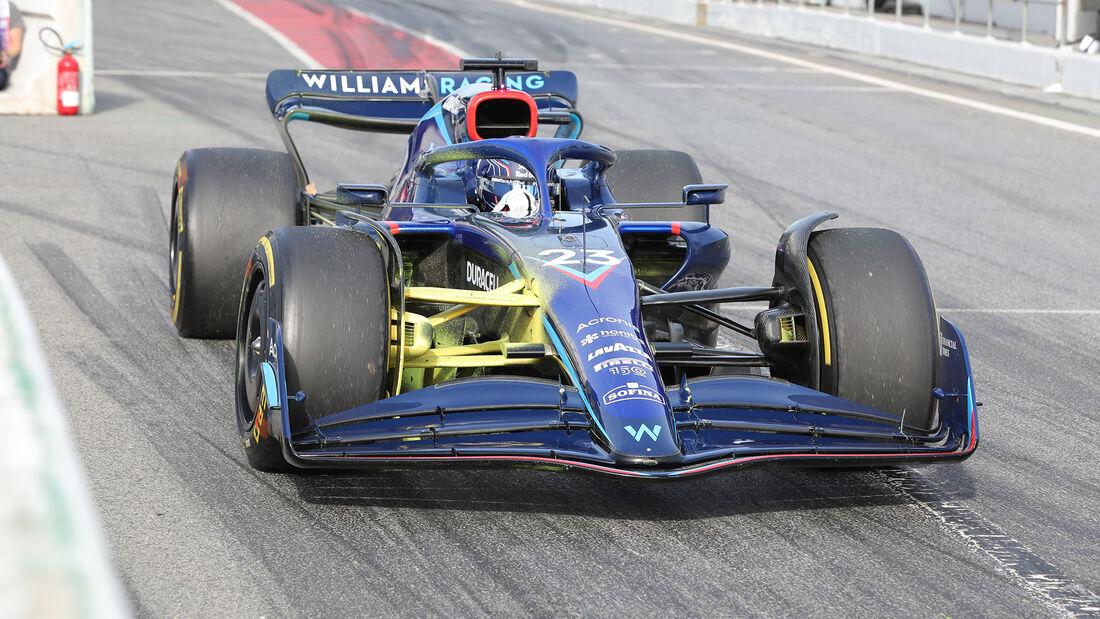 Alexander Albon - Williams - Formel 1 - Test - Barcelona 2022 - 23. Februar 2022