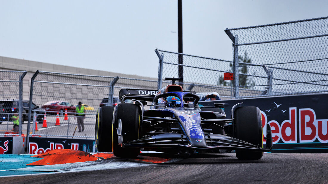 Alexander Albon - Williams - GP Miami - USA - Formel 1 - Freitag - 6.5.2022