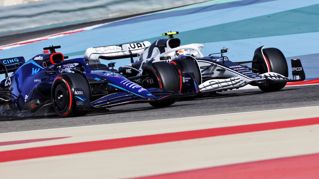 Alexander Albon - Yuki Tsunoda - GP Bahrain - Sakhir - Formel 1 - Freitag - 18.3.2022