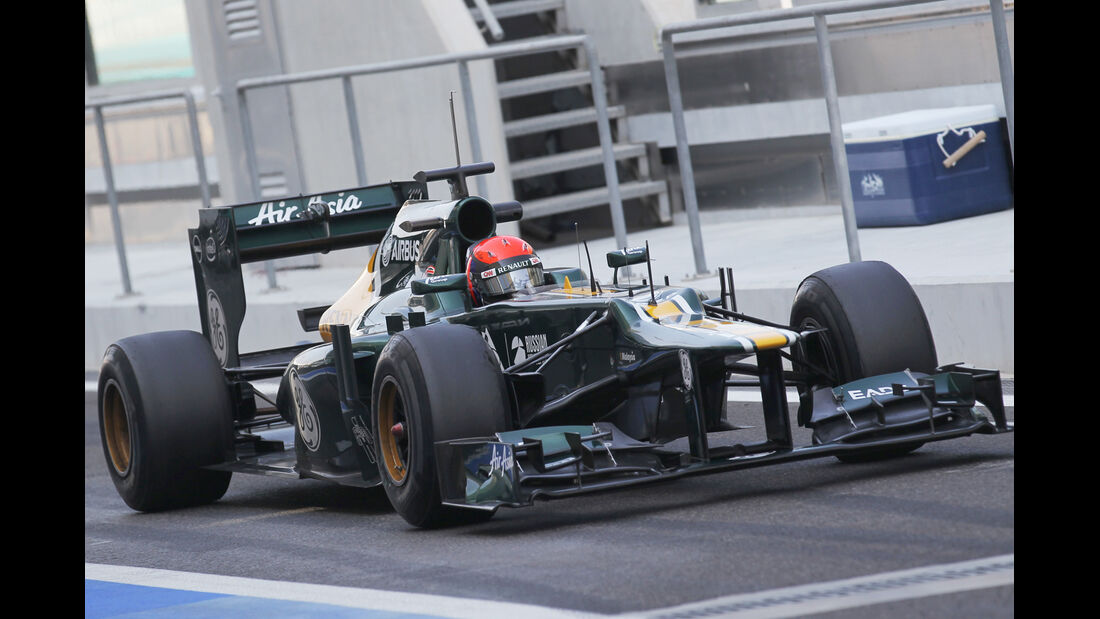 Alexander Rosso - Caterham - Young Driver Test - Abu Dhabi - 8. November 2012