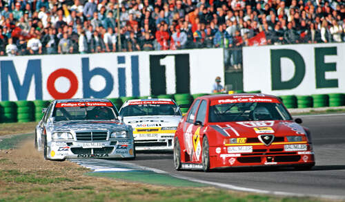 Alfa Romeo 155, Mercedes C 180, DTM