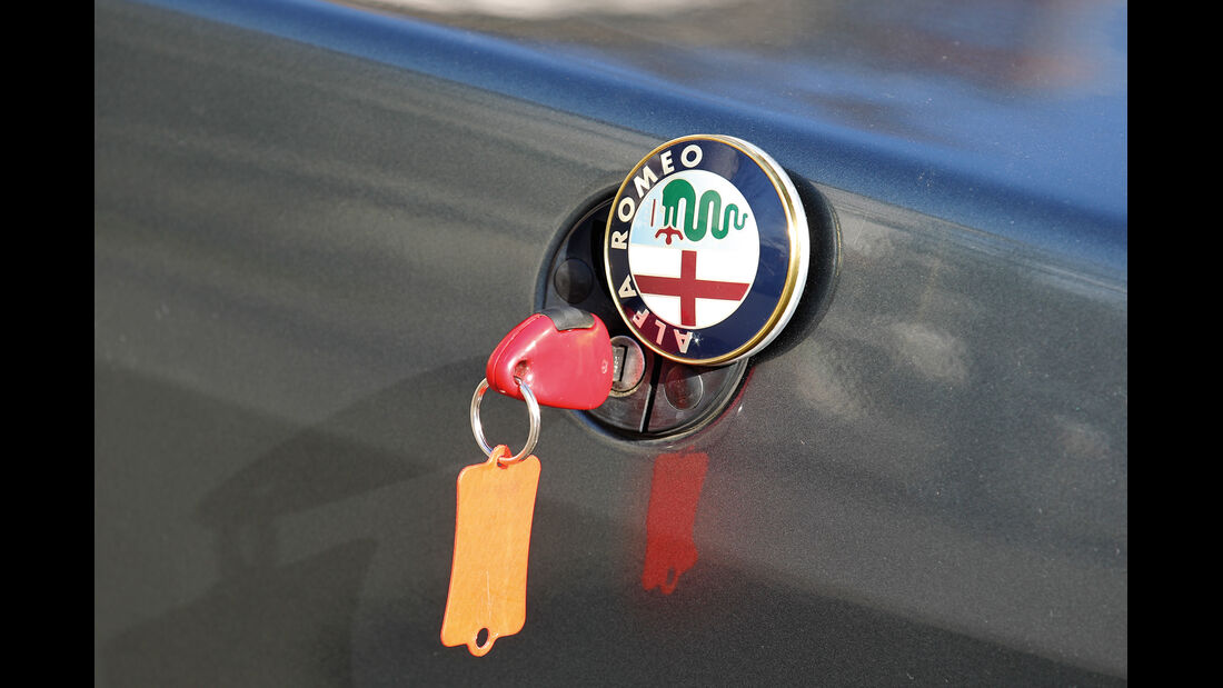 Alfa Romeo 156 1.8 TS, Emblem, Zündschlüssel