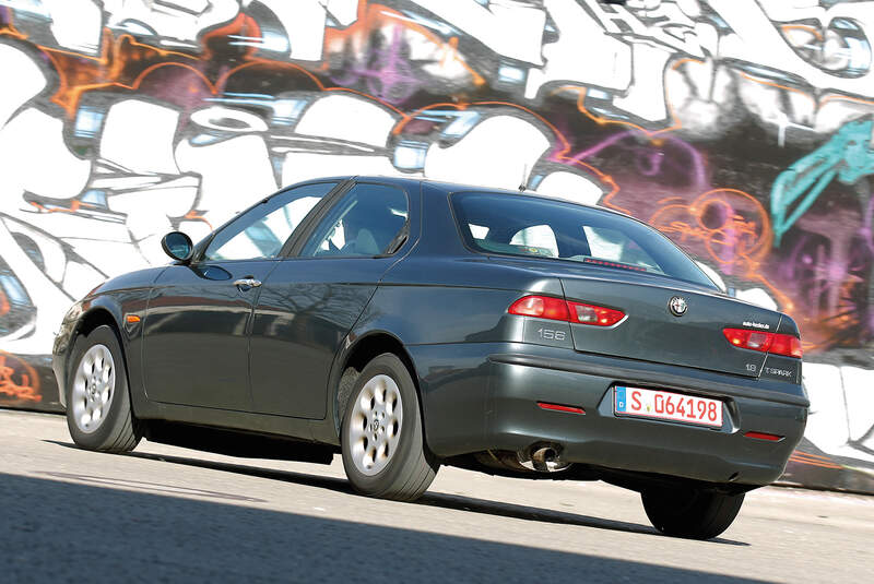 Alfa Romeo 156 1.8 TS, Heckansicht