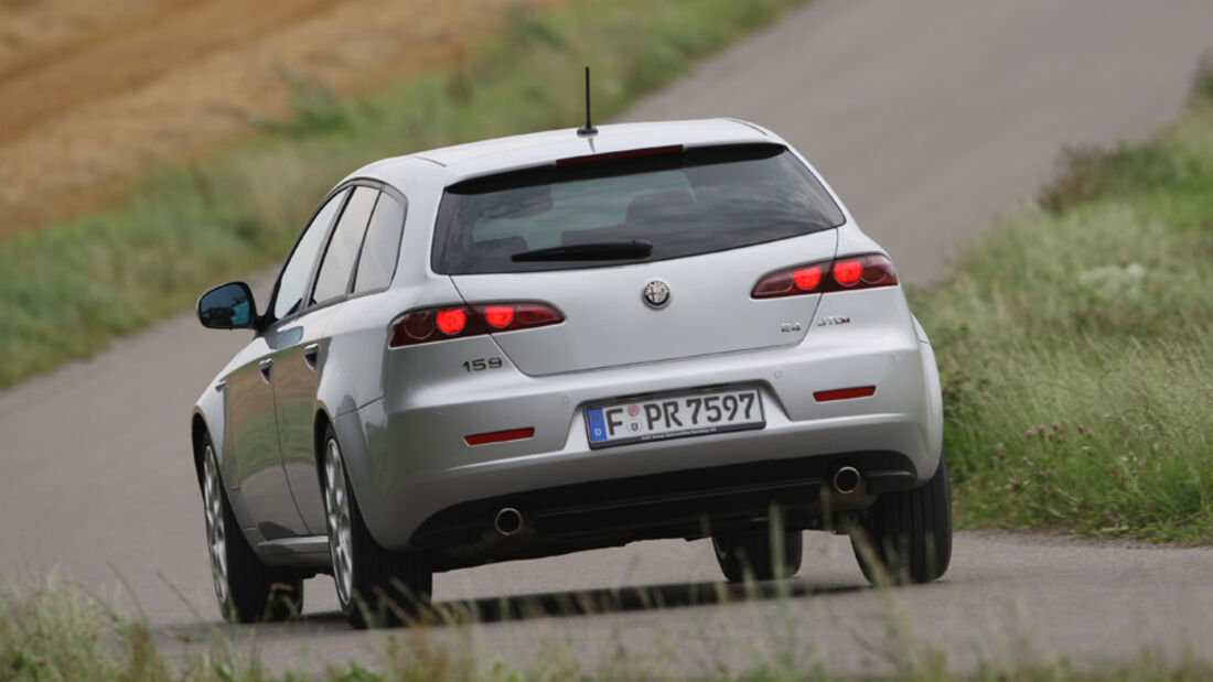 Alfa Romeo 159 Sportwagon, Heck