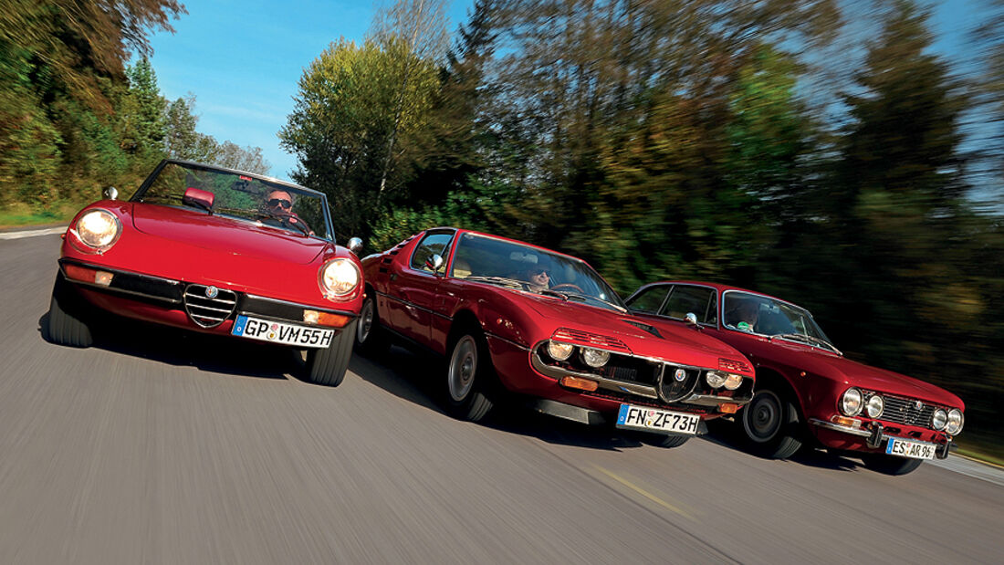 Alfa Romeo 2000 GTV, Alfa Romeo Spider 2000 Veloce, Alfa Romeo Montreal