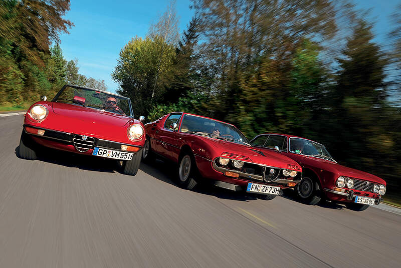 Alfa Romeo 2000 GTV, Alfa Romeo Spider 2000 Veloce, Alfa Romeo Montreal