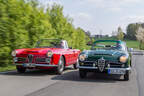 Alfa Romeo 2600 Spider, Alfa Romeo Giulia 1600 Spider, Frontansicht