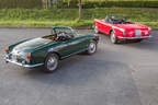 Alfa Romeo 2600 Spider, Alfa Romeo Giulia 1600 Spider, Heckansicht