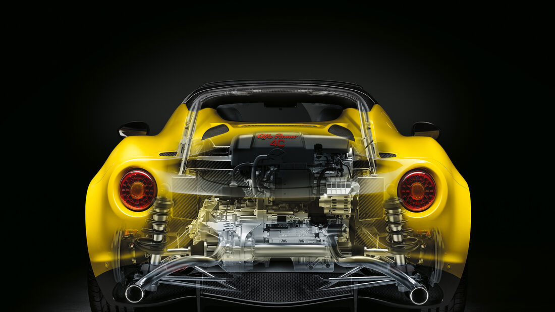 Alfa Romeo 4C, Carbon, neue Ausstattung