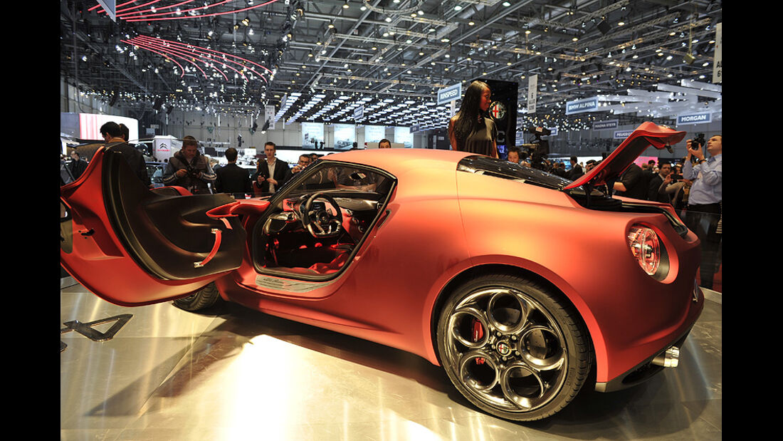 Alfa Romeo 4C Concept Genf 2011