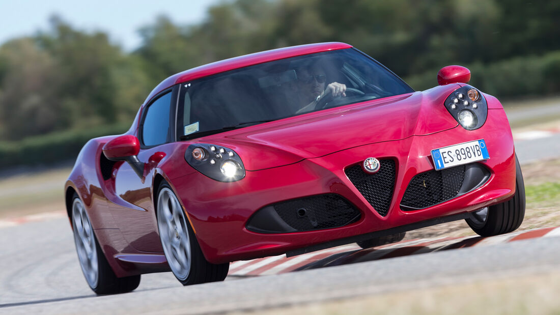 Alfa Romeo 4C, Frontansicht