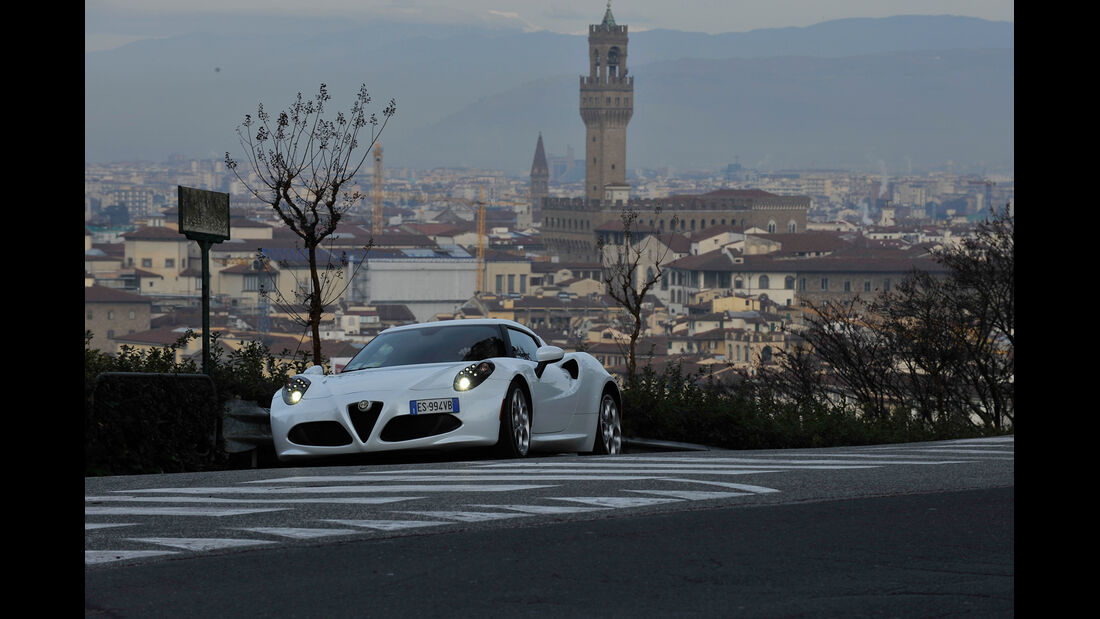 Alfa Romeo 4C, Frontansicht
