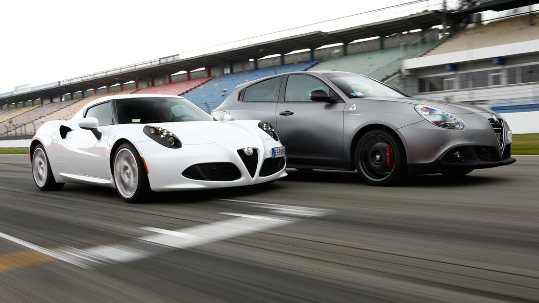 Alfa Romeo 4C, Giulietta Quadrifoglio Verde, Impression, Generation