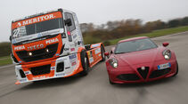Alfa Romeo 4C, Iveco Race Stralis, Impression
