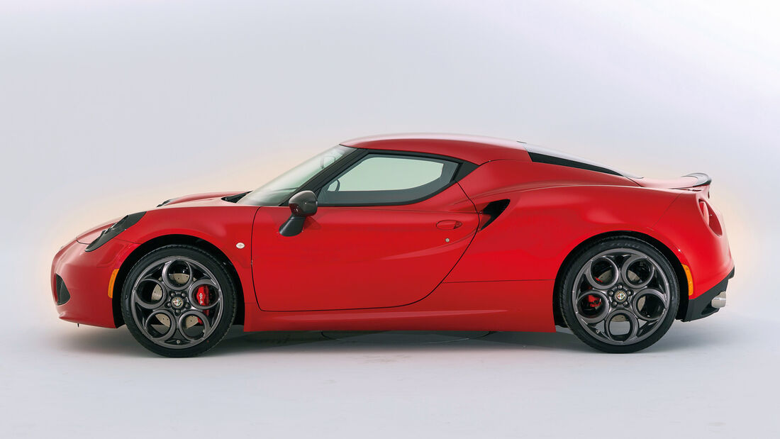 Alfa Romeo 4C, Seitenansicht