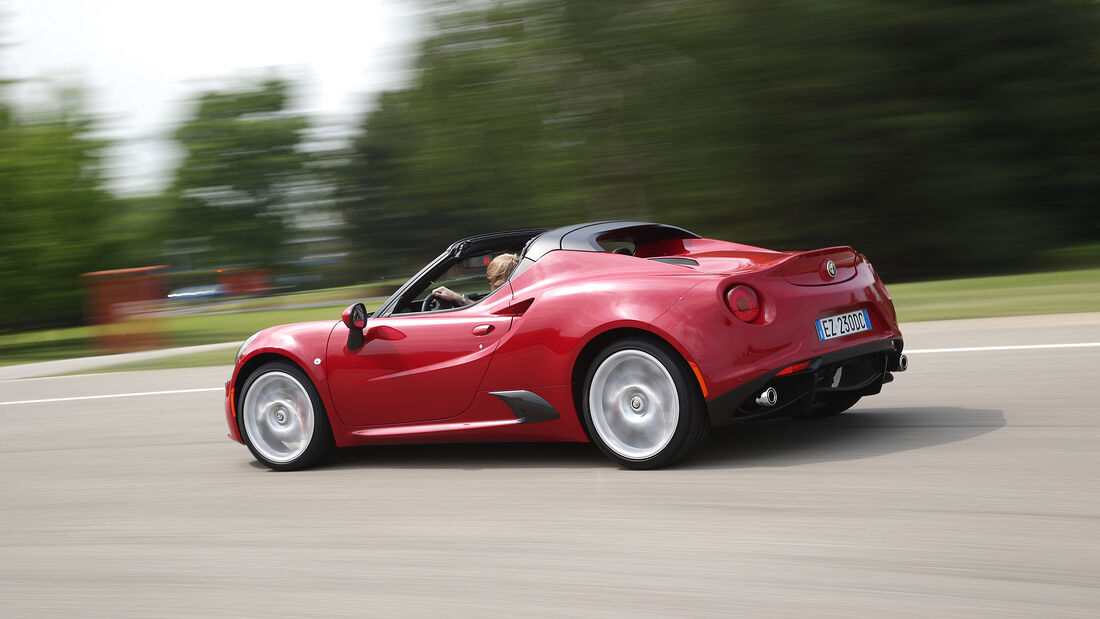 Alfa Romeo 4C Spider Fahrbericht