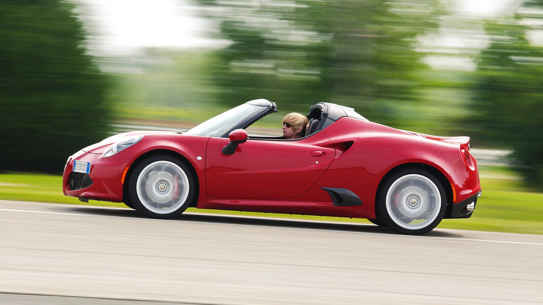 Alfa Romeo 4C Spider Fahrbericht