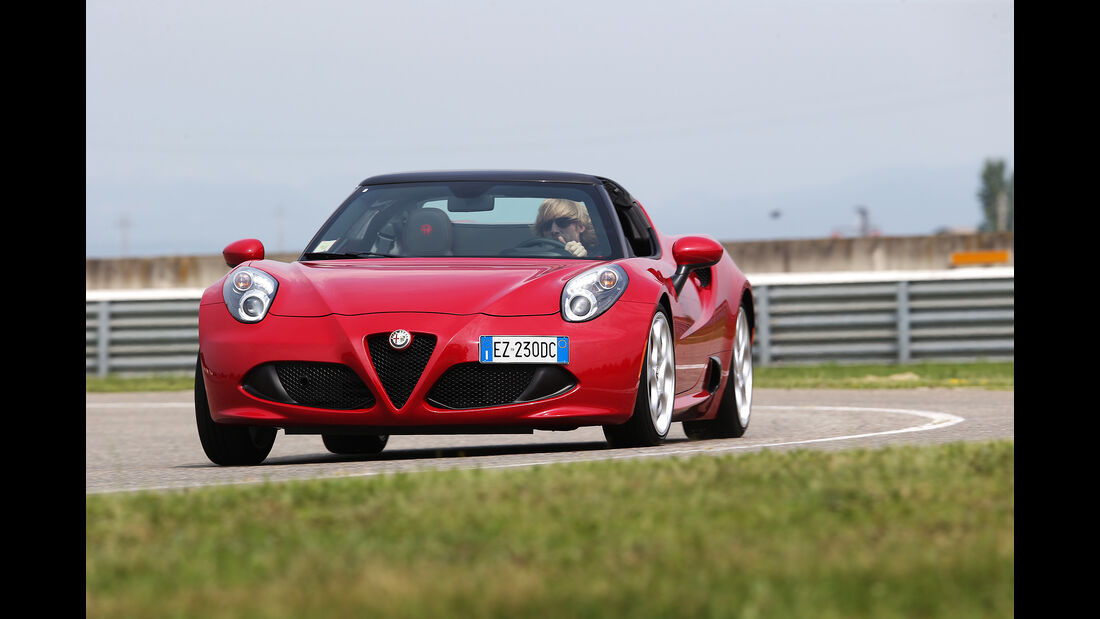 Alfa Romeo 4C Spider Fahrbericht