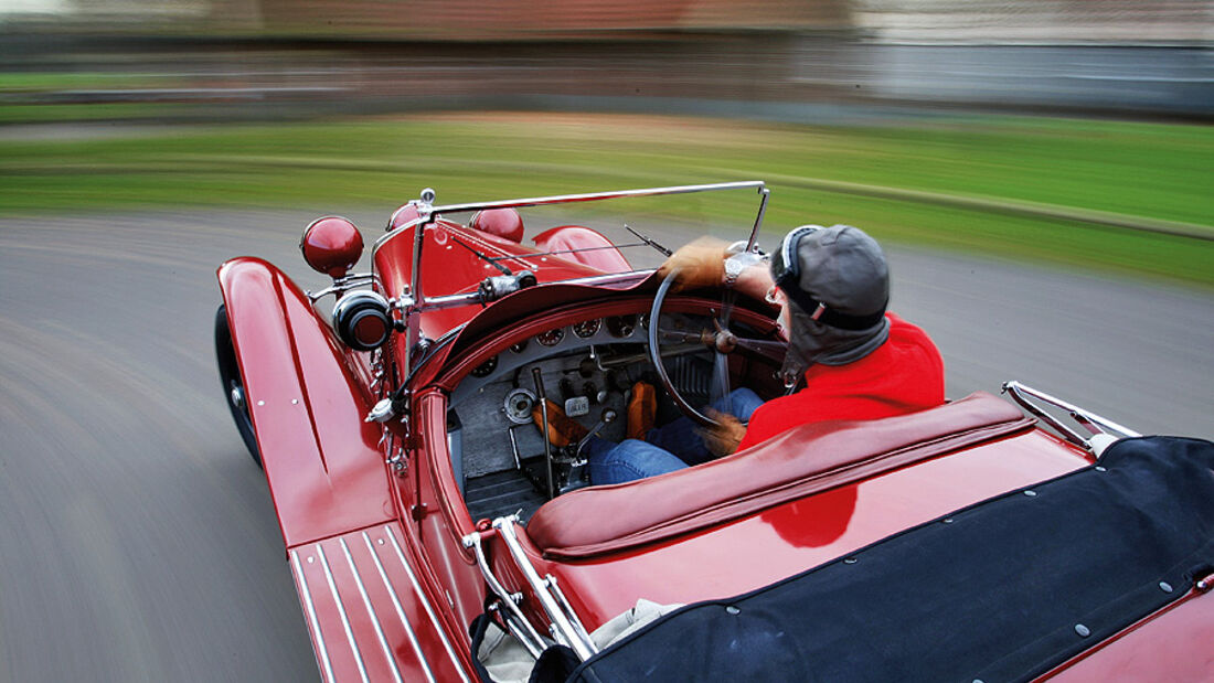 Alfa Romeo 6C 1750 GS, Cockpit