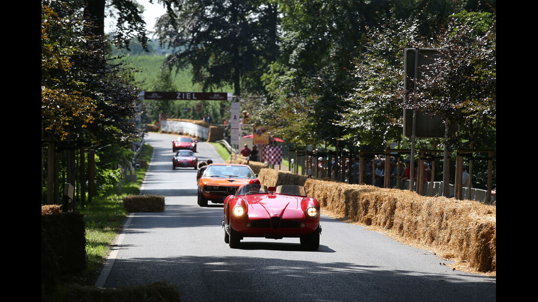 Alfa Romeo 750 Competizione, Frontansicht