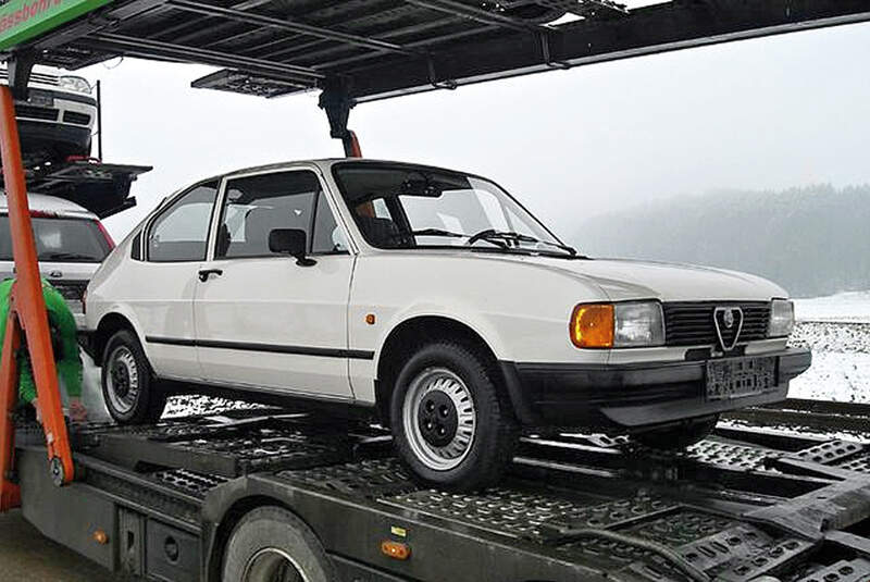 Alfa Romeo Alfasud 1.5, Lieferung