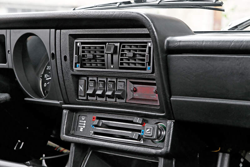Alfa Romeo Alfasud 1.5, Mittelkonsole