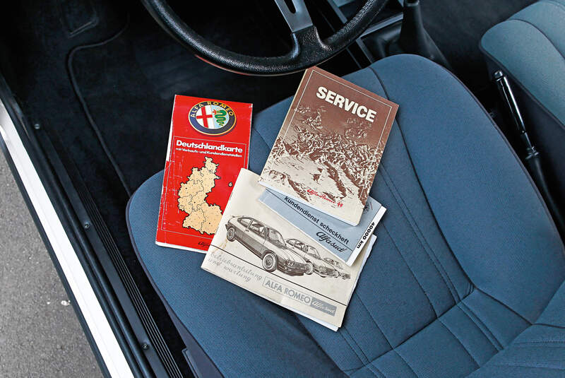 Alfa Romeo Alfasud 1.5, Papiere