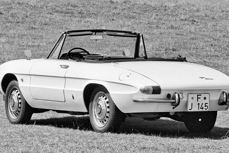 Alfa Romeo Duetto (1966) Test auto motor und sport Heft 19/1966