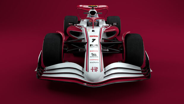 Alfa Romeo - F1-Auto 2022 - Team-Lackierung 