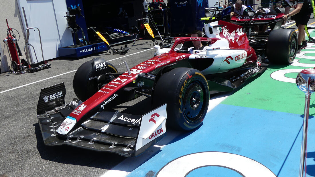 Alfa Romeo - F1-Technik - GP Frankreich 2022