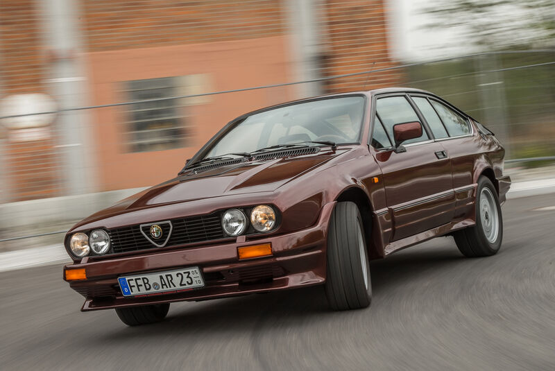 Alfa Romeo GTV 6, Frontansicht