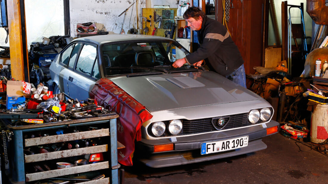 Alfa Romeo GTV6, Werkstatt, Udo Klein