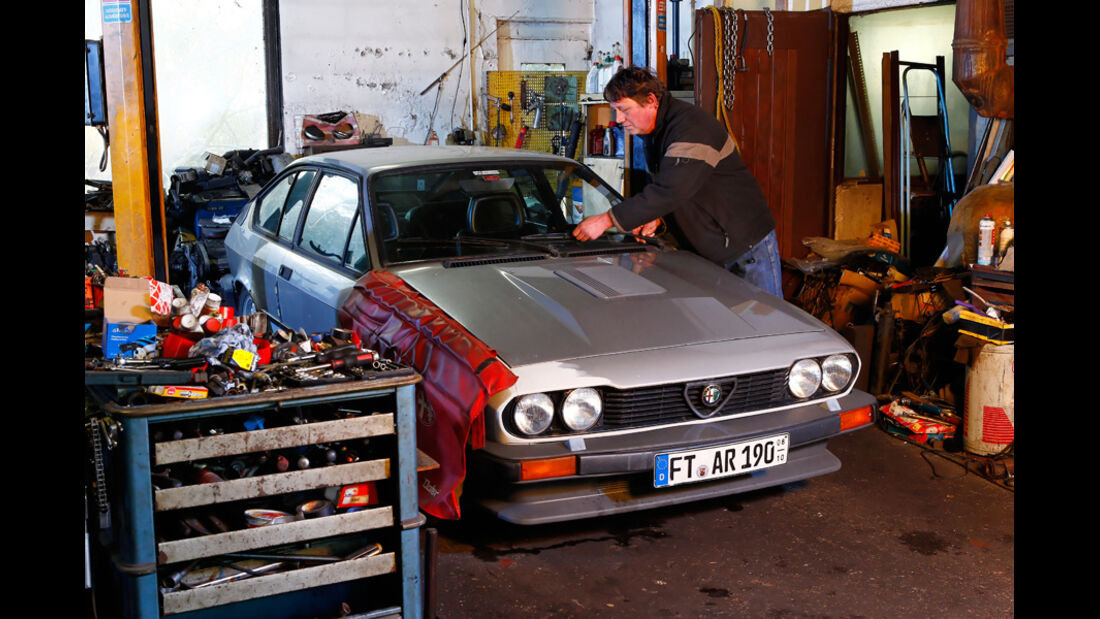 Alfa Romeo GTV6, Werkstatt, Udo Klein