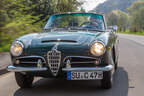 Alfa Romeo Giulia 1600 Spider, Frontansicht