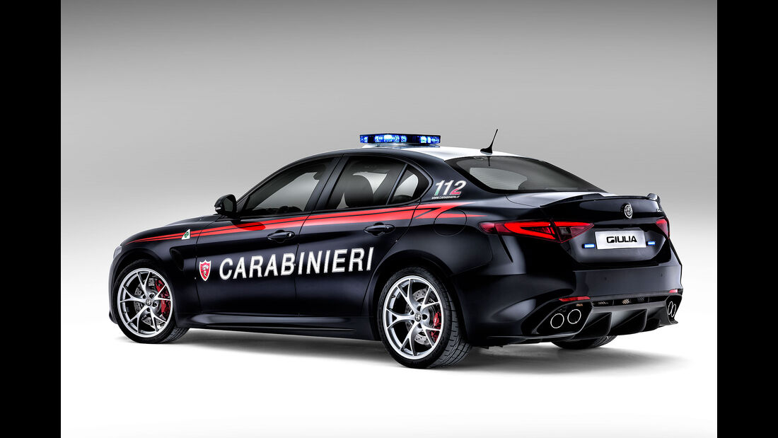 Alfa Romeo Giulia Carabinieri Polizei
