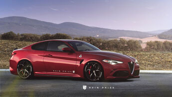 Alfa Romeo Giulia Coupé - Design-Konzept - Grafikkünstler Rain Prisk