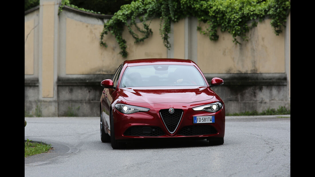 Alfa Romeo Giulia, Frontansicht