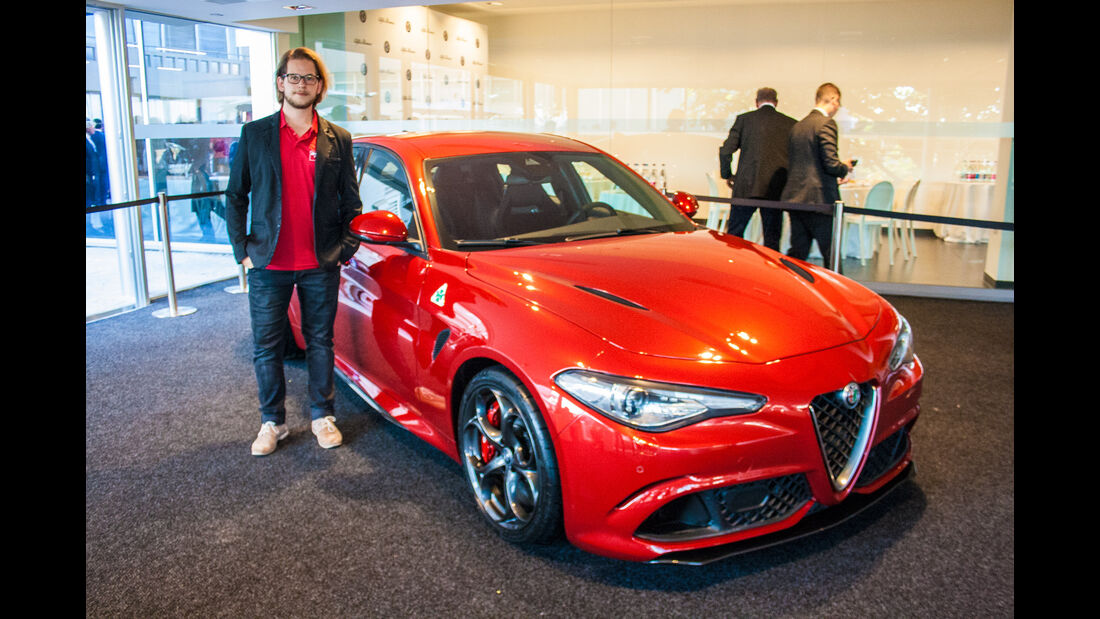 Alfa Romeo Giulia Präsentation Mailand 2015