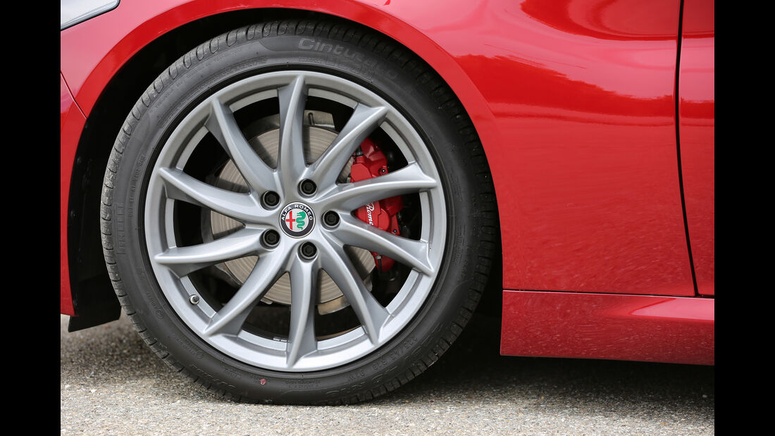 Alfa Romeo Giulia, Rad, Felge