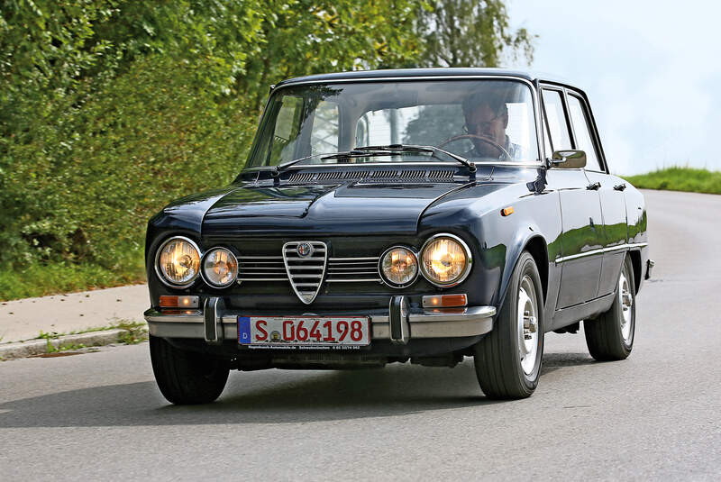 Alfa Romeo Giulia Super, Frontansicht