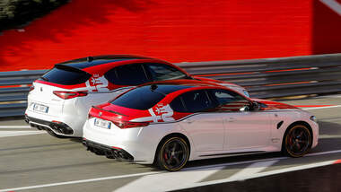 Alfa Romeo Giulia und Alfa Romeo Stelvio Sondermodell Alfa Romeo Racing