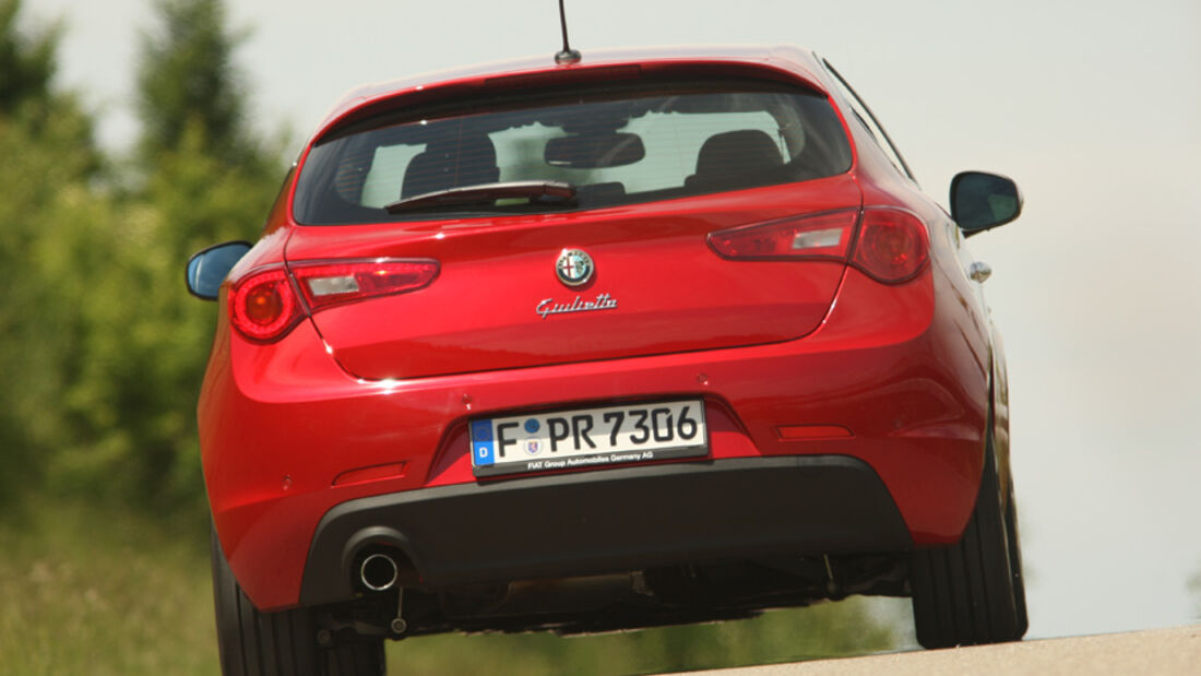 Alfa Romeo Giulietta 1.4 TB 16V, Rückansicht, Heck