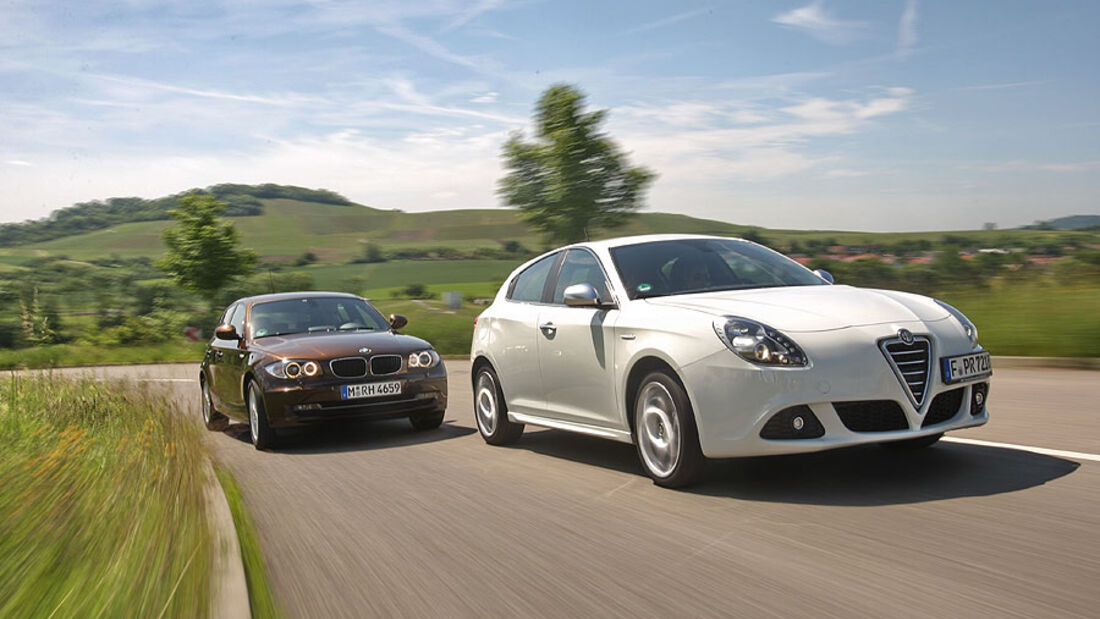 Alfa Romeo Giulietta & BMW 1er