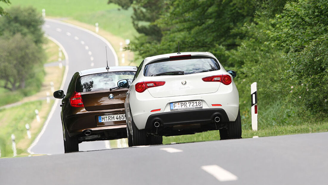 Alfa Romeo Giulietta & BMW 1er