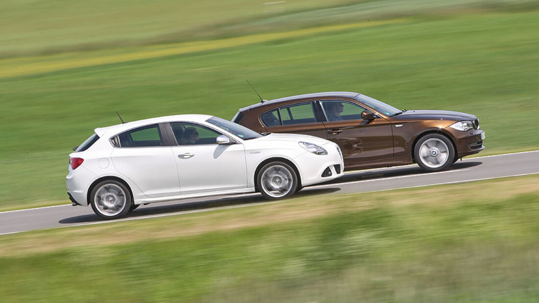 Alfa Romeo Giulietta & BMW 1er