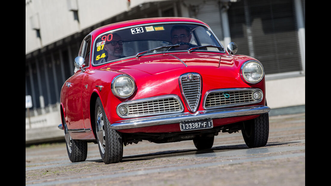 Alfa Romeo Giulietta, Frontansicht
