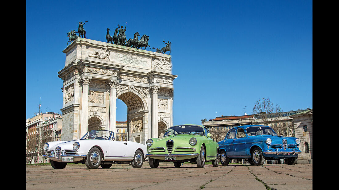 Alfa Romeo Giulietta, Modelle, Triumphbogen