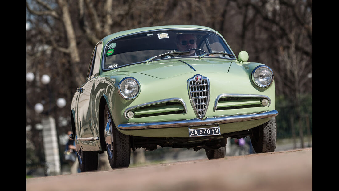 Alfa Romeo Giulietta Sprint, Frontansicht