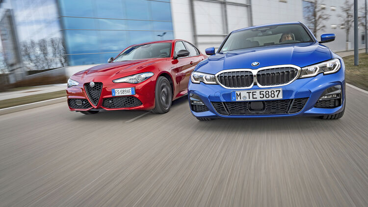 Alfa Romeo Giulia Veloce Ti Gegen Bmw 330i Im Test Auto